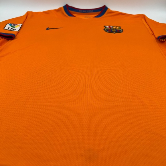 Ronaldinho #10 Barcelona 2006/2007 Away ORIGINAL Nike Rare Soccer Jersey (XL) - Picture 6 of 9